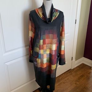 Smashed Lemon dress with design